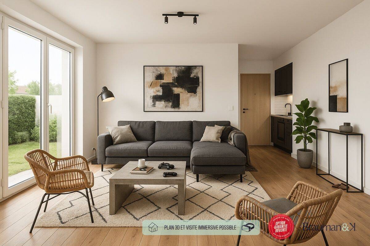 Appartement 2 pièces 45 m² · à Villeneuve-de-la-Raho · 45 m² · 190 000 €