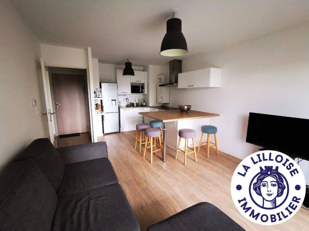 Appartement 3 pièces 55 m² · à Saint-André-lez-Lille · 55,3 m² · 988 €/mois