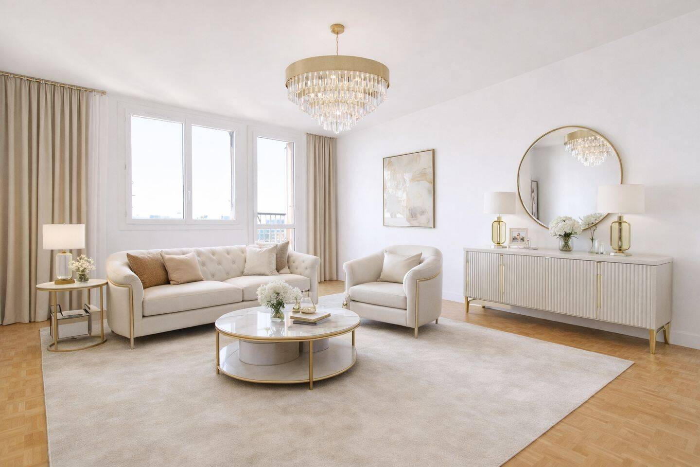 Appartement 3 pièces 69 m² · à Rueil-Malmaison · 68,6 m² · 375 000 €