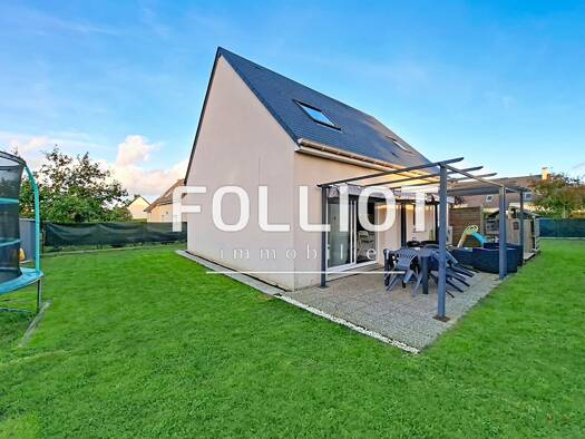 Maison à vendre 299 500 € 5 pièces 4 chambres 82 m² 450 m² de terrain Amfreville 14860