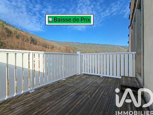 Appartement à vendre 119 000 € 4 pièces 2 chambres 70 m² Étage 3/3 Lutzelbourg 57820