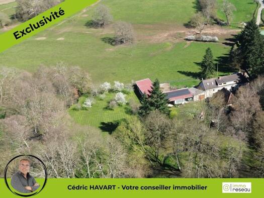 Propriété à vendre 1 105 000 € 8 pièces 5 chambres 195 m² 94 000 m² de terrain Lignac 36370
