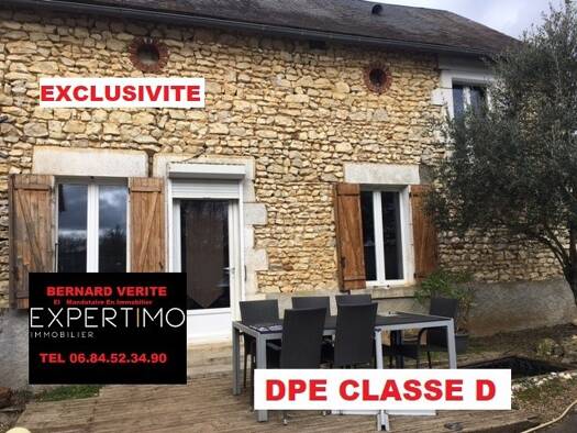 Maison à vendre 107 000 € 5 pièces 3 chambres 125 m² 900 m² de terrain Sancerre 18300