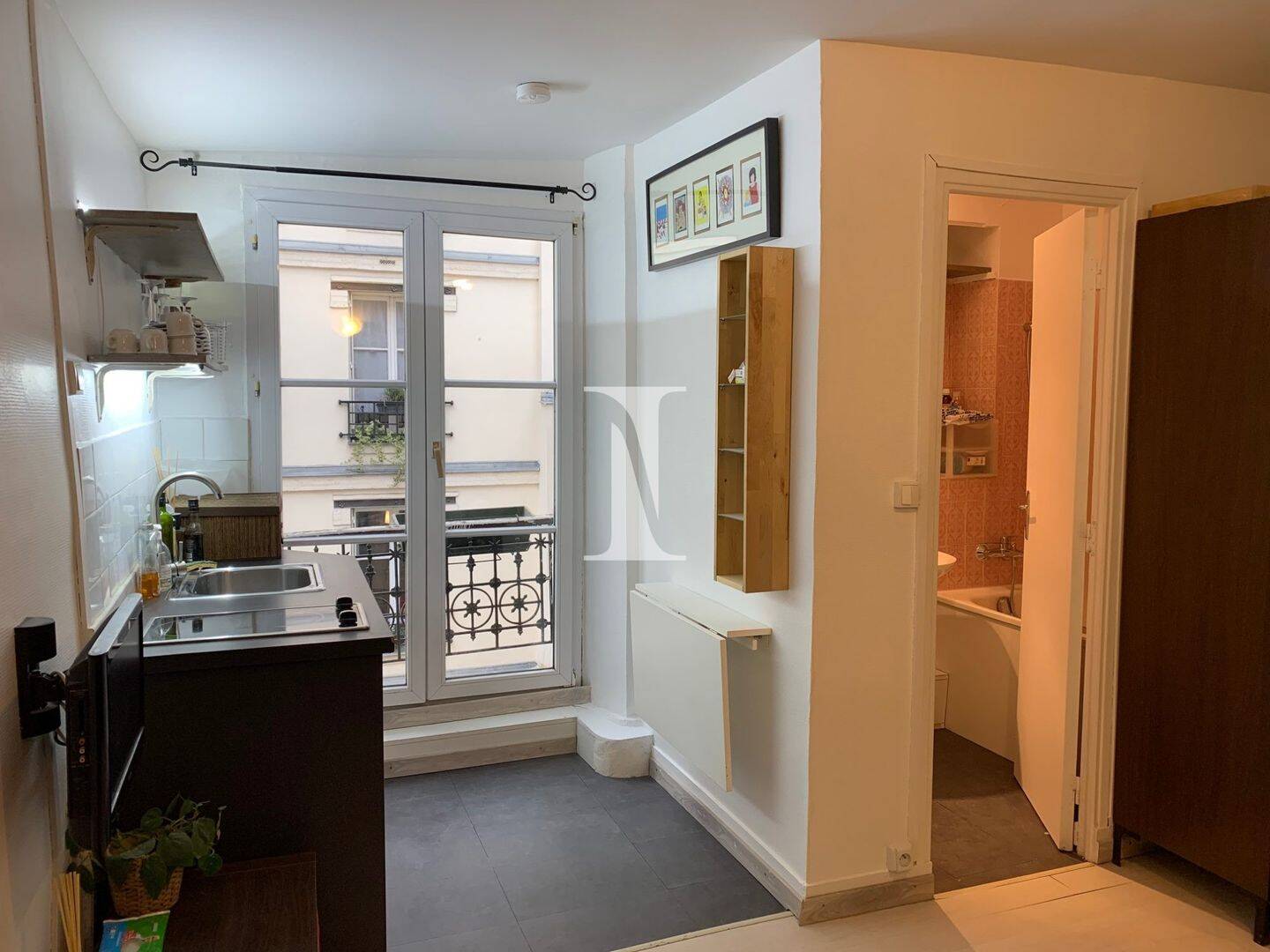 Appartement 1 pièce 17 m² · à Paris 15ème Arrondissement · 16,6 m² · 750 €