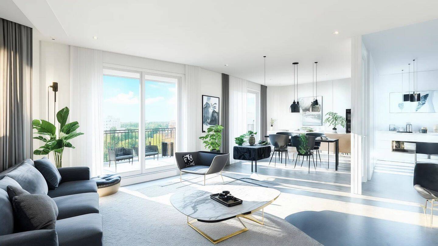 Appartement 3 pièces 62 m² · à Asnières-sur-Seine · 62 m² · 538 020 €