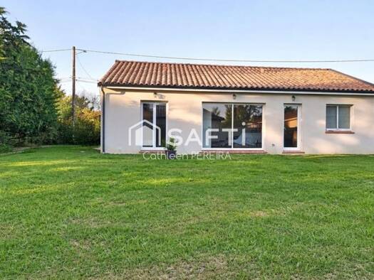 Maison de plain-pied à vendre 293 000 € 5 pièces 4 chambres 107 m² 598 m² de terrain Montastruc-la-Conseillère 31380