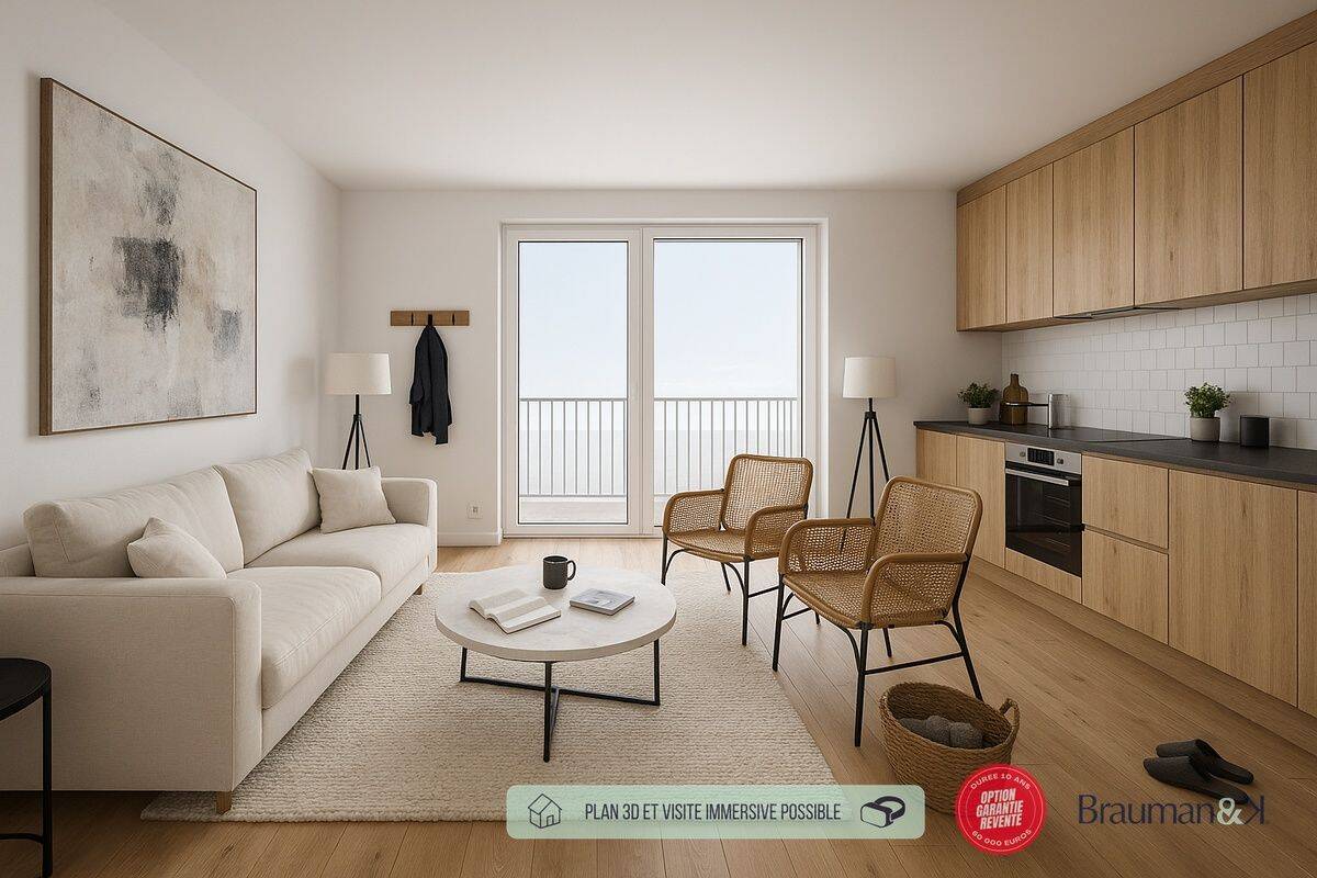 Appartement 3 pièces 56 m² · à Nancy · 56 m² · 232 000 €