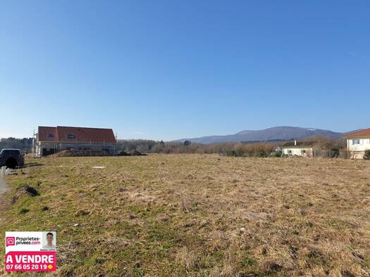 Terrain constructible viabilisé à vendre 44 420 € 438 m² de terrain Sermamagny 90300
