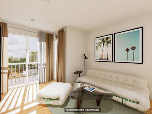 Appartement à vendre - neuf 270 000 € 3 pièces 2 chambres 63,6 m² Les Graviers Massy 91477