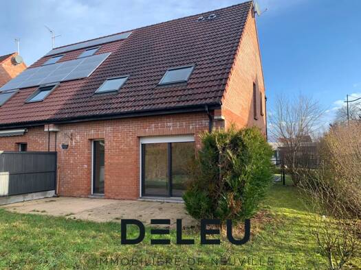 Maison à vendre 309 000 € 5 pièces 4 chambres 100 m² 150 m² de terrain Moulin Briqueterie Neuville-en-Ferrain 59960