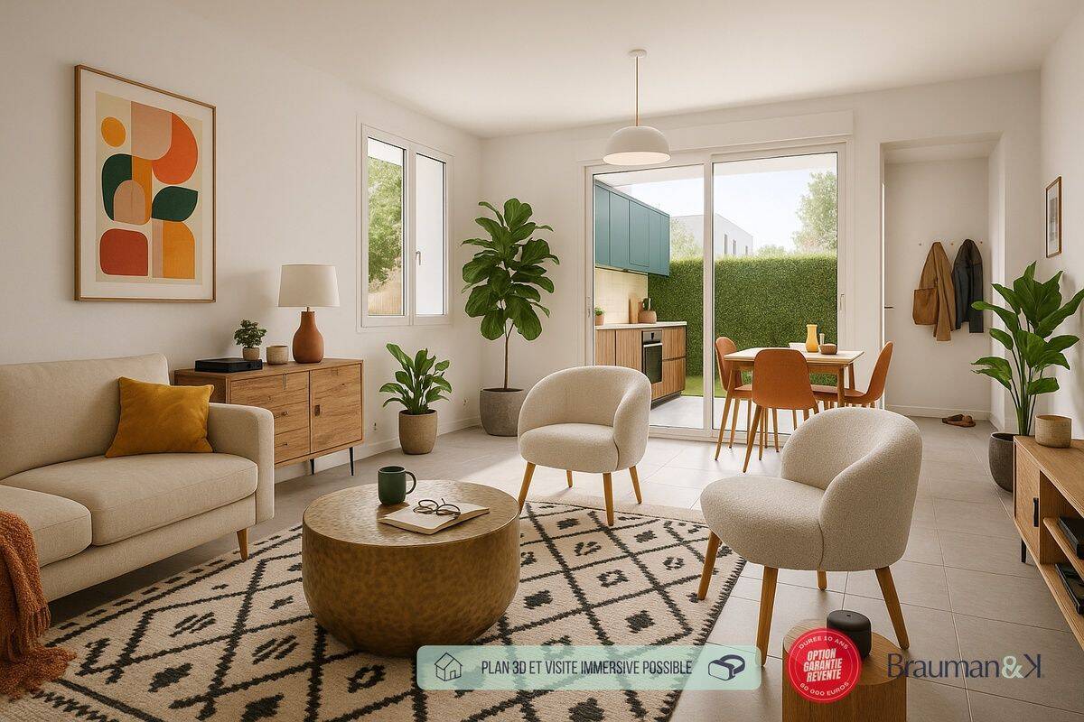Appartement 5 pièces 113 m² · à Villeneuve-la-Garenne · 113 m² · 526 621 €