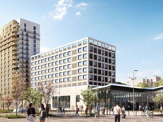 Appartement à vendre - neuf 148 448 € 1 pièce 18,8 m² 1er étage dès le 30/09/2028 Hôtel de Ville Créteil 94000