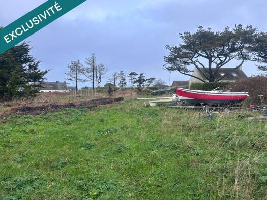 Terrain constructible viabilisé à vendre 183 000 € 1 031 m² de terrain Île-de-Batz 29253
