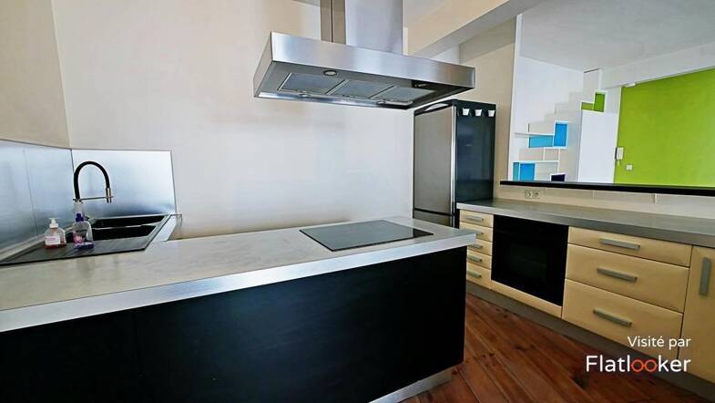 Loft à louer 1 500 € 3 pièces 1 chambre 93 m² 1er étage Danube-Porte des Lilas Paris 19ème 75019