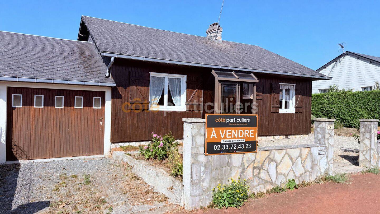 Maison 3 pièces 74 m² · à Saint-Lô · 74,4 m² · 134 400 €