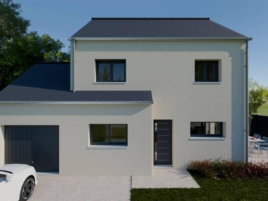 Terrain avec maison neuve à vendre 272 500 € 5 pièces 4 chambres 100 m² 395 m² de terrain Maltot 14930