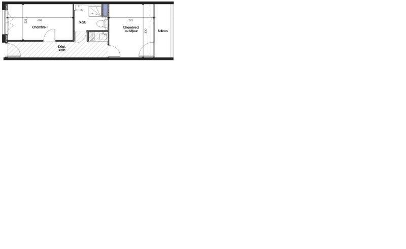 Appartement 1 pièce 29 m² · à Montpellier · 28,6 m² · 657 €