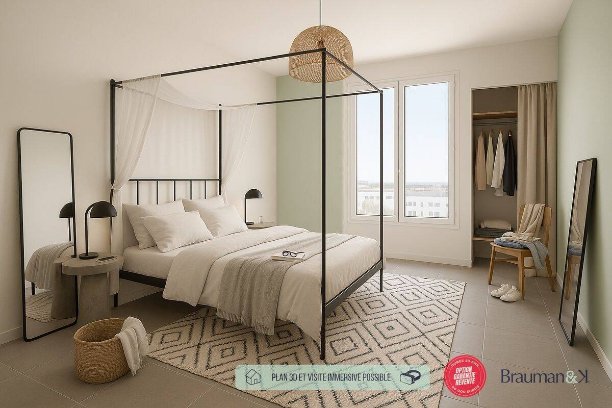 Appartement 3 pièces 65 m² · à Le Cannet · 65 m² · 375 000 €