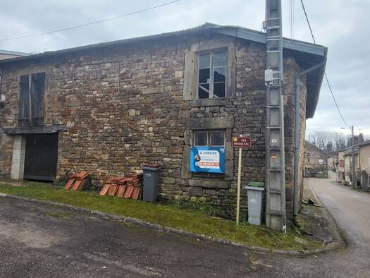 Maison à vendre 25 000 € 5 pièces 3 chambres 110 m² 350 m² de terrain Jonvelle 70500