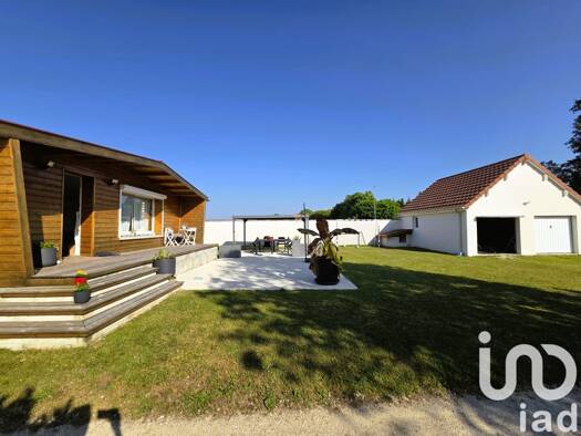 Maison de plain-pied à vendre 238 900 € 5 pièces 3 chambres 112 m² 1 785 m² de terrain Verrières 10390