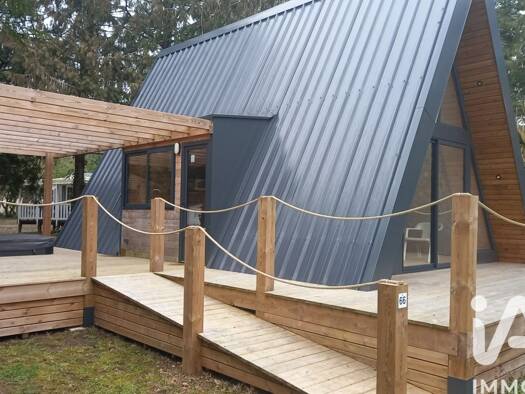 Chalet à vendre 83 990 € 3 pièces 1 chambre 35 m² 228 m² de terrain Guainville 28260