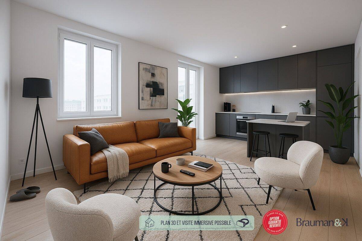 Appartement 3 pièces 67 m² · à Bordeaux · 67 m² · 437 000 €