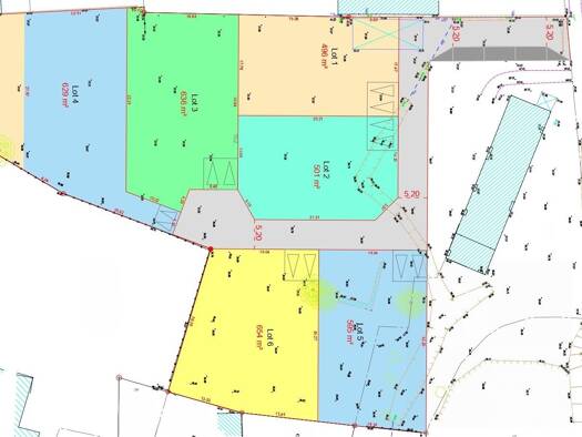 Terrain à vendre 86 000 € 636 m² de terrain Mésanger 44522