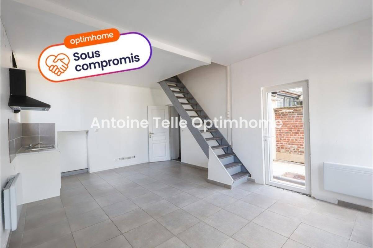 Maison 3 pièces 50 m² · à Le Cateau-Cambrésis · 50 m² · 55 000 €