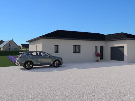 Terrain avec maison neuve à vendre 352 000 € 4 pièces 3 chambres 80 m² 1 005 m² de terrain Massignieu-de-Rives 01300