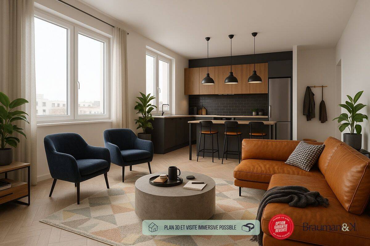 Appartement 5 pièces 95 m² · à Village-Neuf · 95 m² · 398 000 €