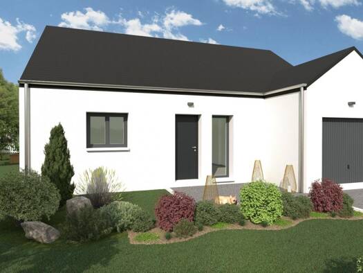 Terrain avec maison neuve à vendre 183 172 € 2 pièces 2 chambres 72 m² 528 m² de terrain Pleubian 22610