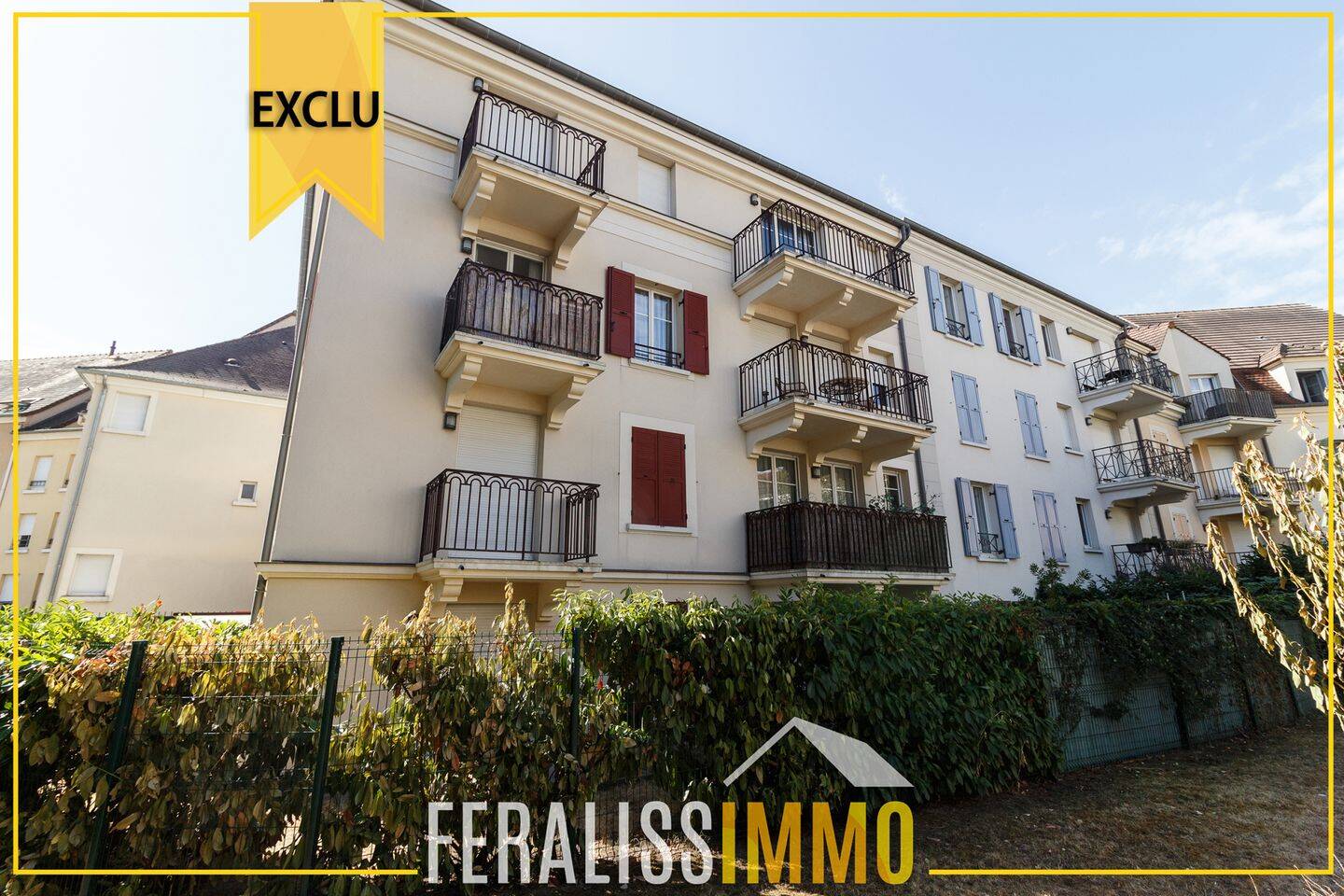 Appartement 2 pièces 45 m² · à Vauréal · 44,6 m² · 189 500 €