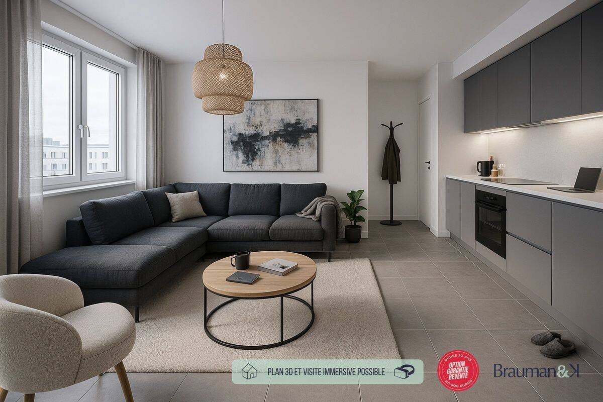 Appartement 2 pièces 38 m² · à Paris 17ème Arrondissement · 38 m² · 362 000 €