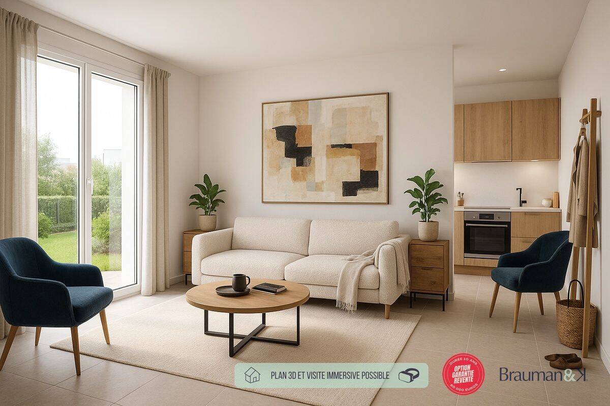Appartement 2 pièces 39 m² · à Gonfreville-l'Orcher · 39 m² · 131 900 €