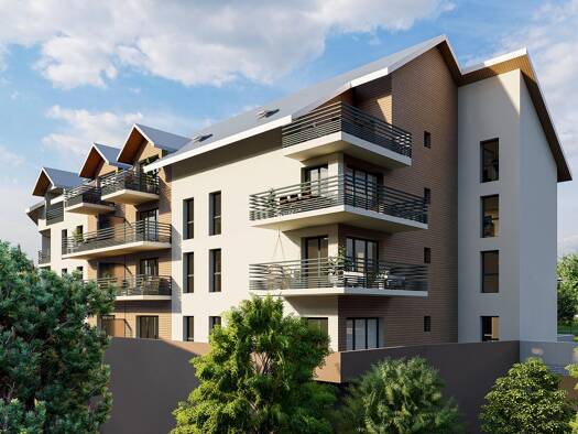 Appartement à vendre - neuf 315 500 € 3 pièces 2 chambres 74,6 m² RDC Saint-Nizier-du-Moucherotte 38250