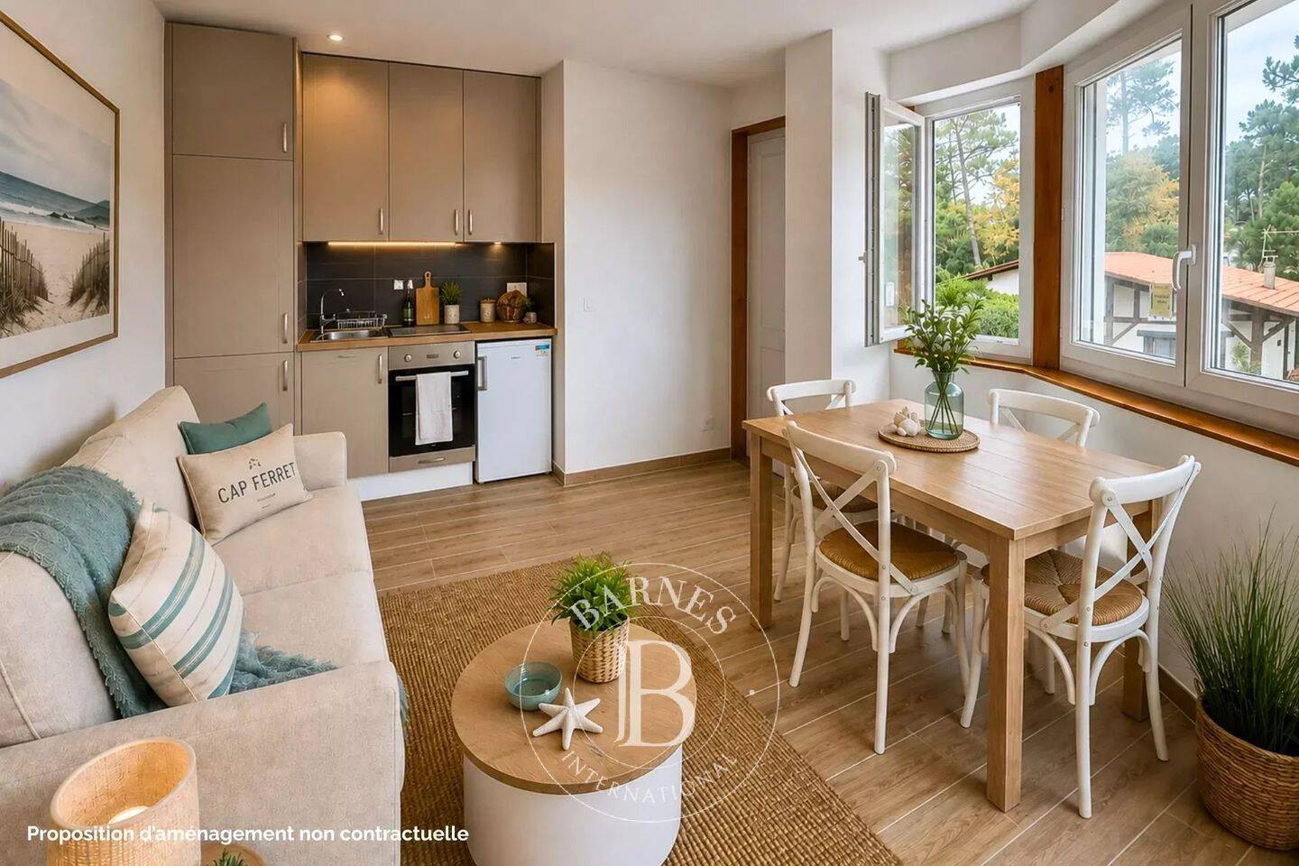 Appartement 2 pièces 27 m² · à Lège-Cap-Ferret · 26,9 m² · 220 500 €