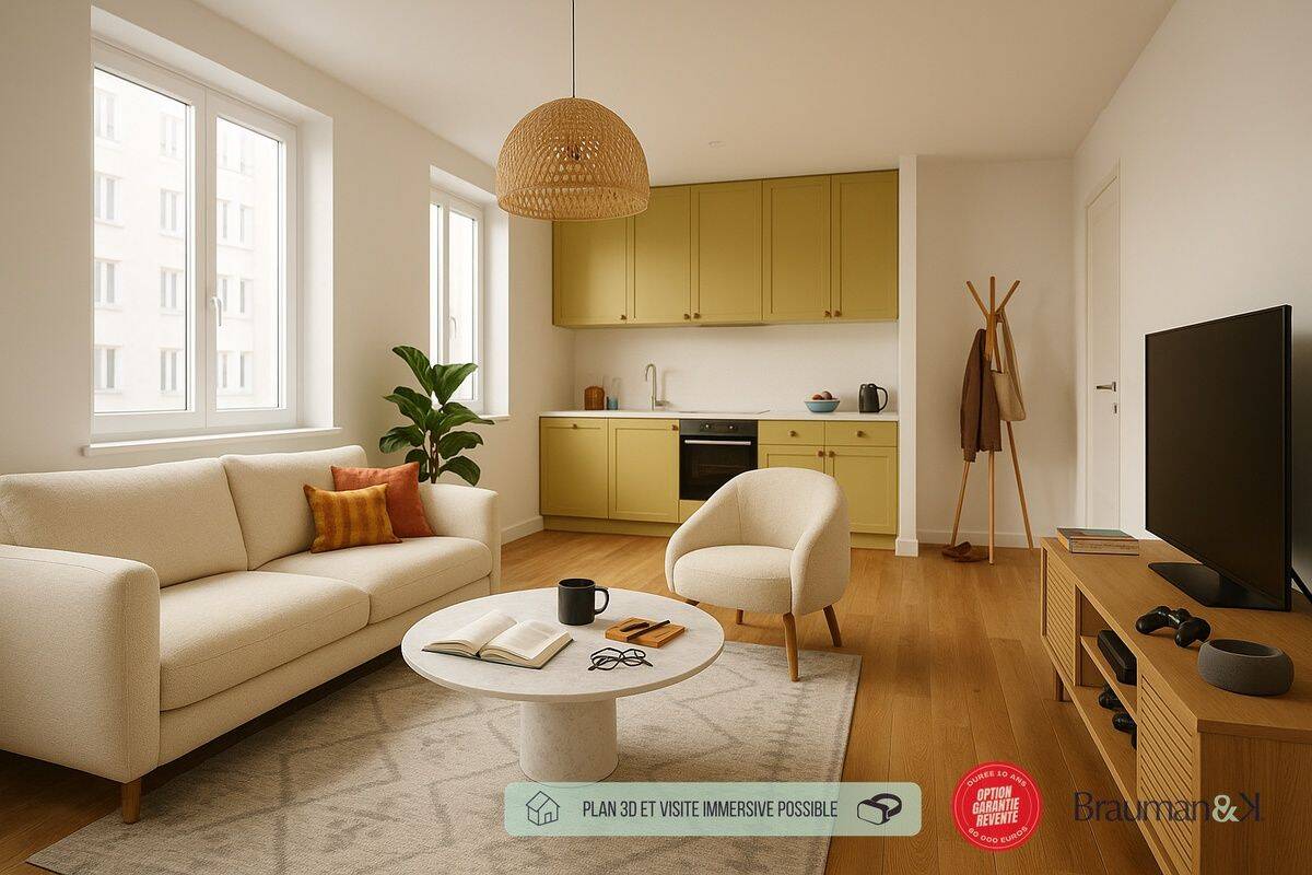Appartement 1 pièce 36 m² · à Bordeaux · 36 m² · 188 000 €