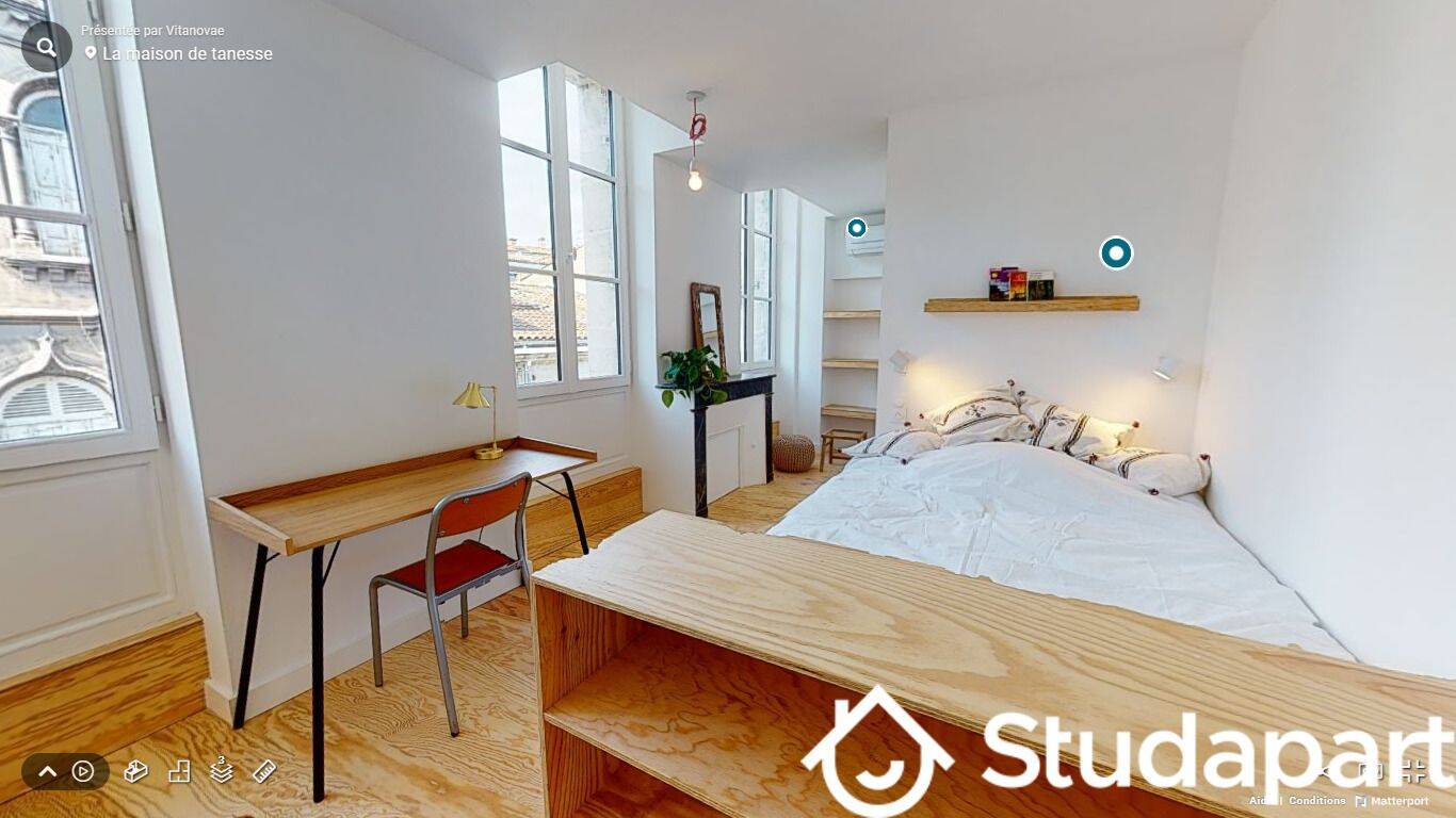 1 pièce 20 m² · à Bordeaux · 20 m² · 779 €/mois