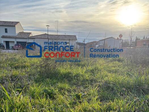 Terrain constructible à vendre 89 900 € 450 m² de terrain Baziège 31450