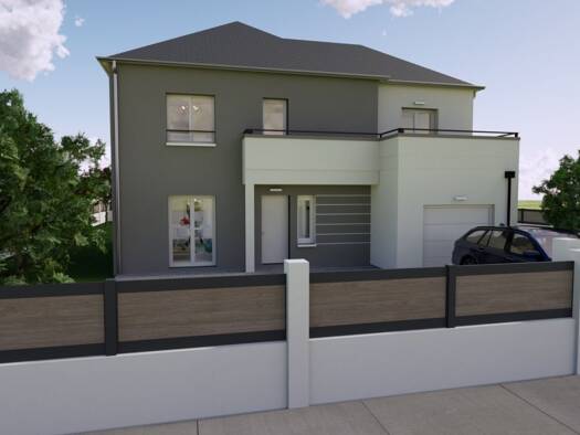 Terrain avec maison neuve à vendre 563 542 € 5 pièces 4 chambres 131 m² 475 m² de terrain Bas Guichet-Centre Est Orsay 91400