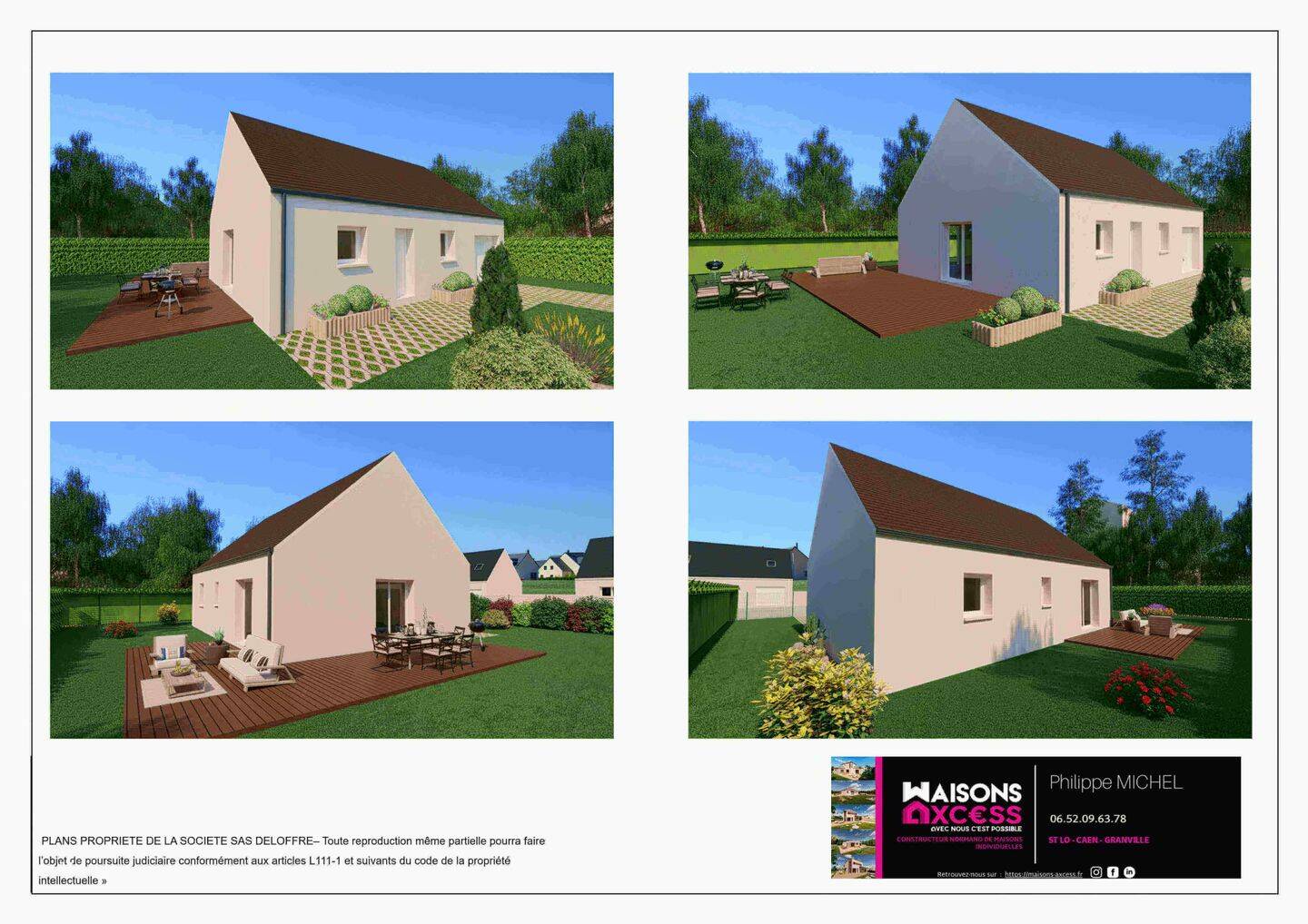 Maison 5 pièces 70.00 m²