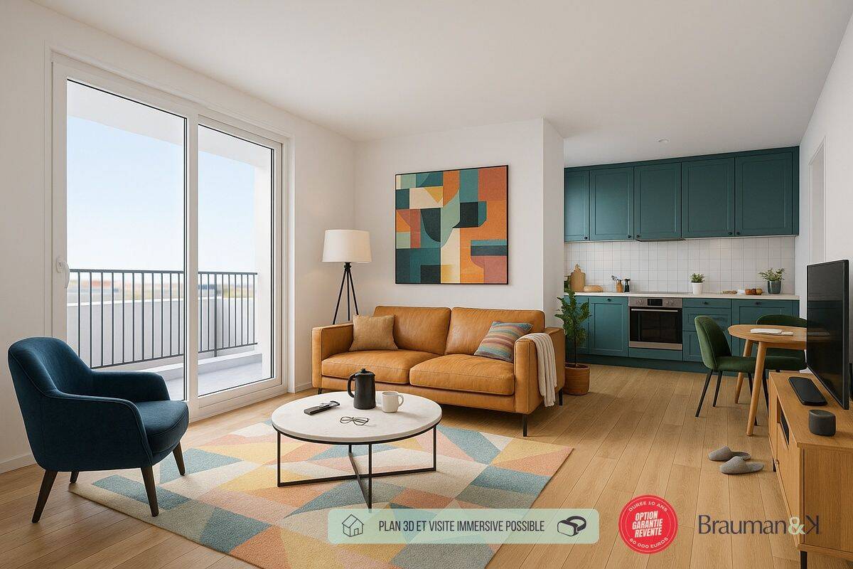 Appartement 3 pièces 62 m² · à Chalon-sur-Saône · 62 m² · 264 000 €