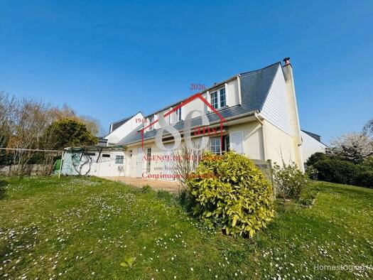 Maison à vendre 483 000 € 6 pièces 4 chambres 110 m² 500 m² de terrain Villennes-sur-Seine 78670