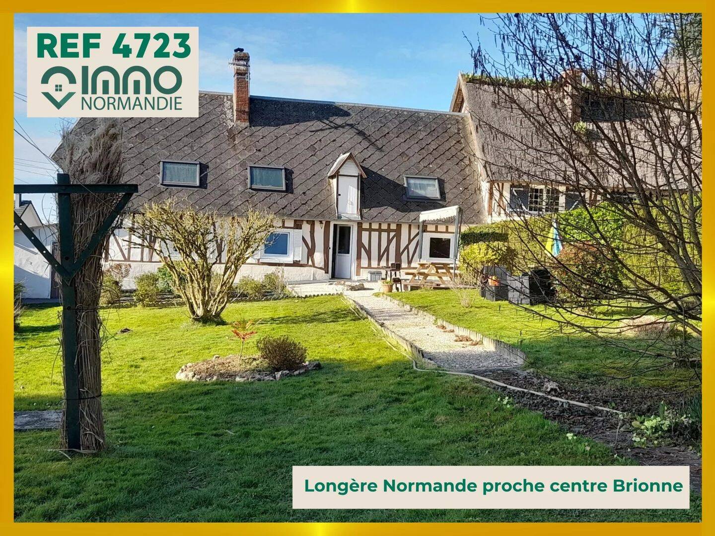 Maison 2 pièces 57 m² · à Brionne · 57 m² · 134 000 €