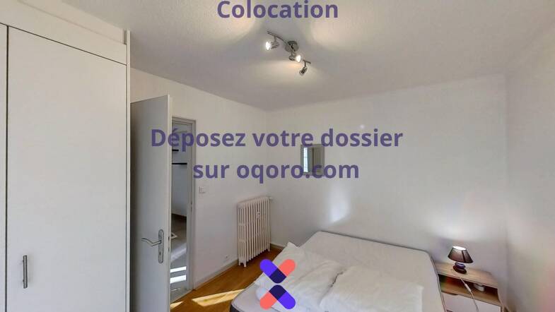 Appartement à louer 410 € 4 pièces 3 chambres 74 m² 2ème étage Bondonville-Scarpone-Libération Nancy 54000