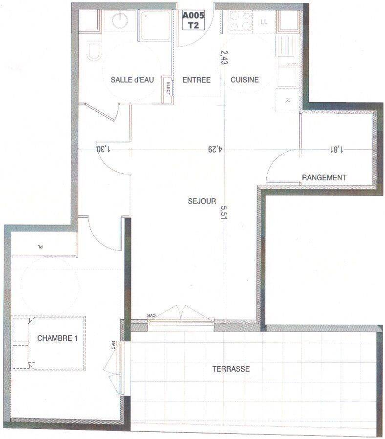 Appartement 2 pièces 57 m² · à Marseille 13ème Arrondissement · 57 m² · 837 €/mois