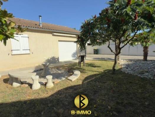 Maison de plain-pied à vendre 258 000 € 5 pièces 3 chambres 104 m² 519 m² de terrain Roussillon 38150