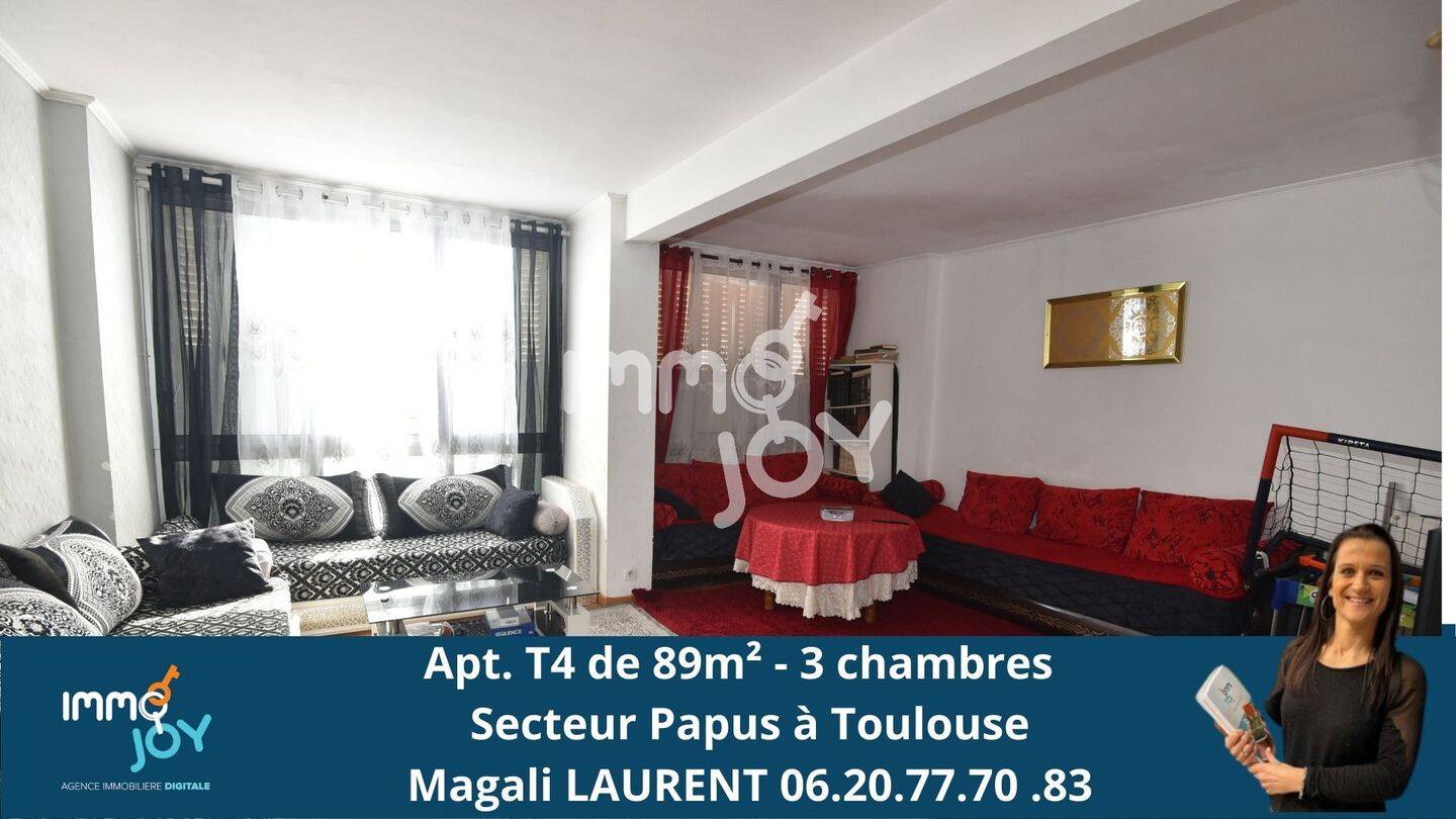 Appartement 4 pièces 89 m² · à Toulouse · 89 m² · 98 000 €