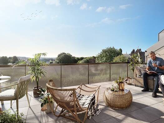 Appartement à vendre - neuf 134 900 € 1 pièce 22,3 m² RDC dès le 01/10/2027 Reine Mathilde-Bourg Ouistreham 14150