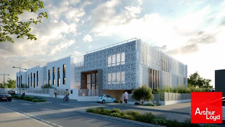 Espace bureau à vendre 4 330 596 € 1 767,6 m² de bureaux divisible de 53 m² à 1 768 m² Estanove Montpellier 34070